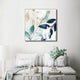 Wall Art 50cmx50cm Watercolour style leaves 2 Sets White Frame Canvas – view 4