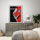 Wall Art 70cmx100cm Fashion Bally Black Frame Canvas – view 2