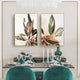 Wall Art 60cmx90cm Botanical Leaves 2 Sets Gold Frame Canvas – view 2