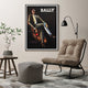 Wall Art 50cmx70cm Bally Man & Woman 2 Sets Black Frame Canvas – view 4