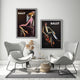 Wall Art 60cmx90cm Bally Man & Woman 2 Sets Black Frame Canvas – view 3