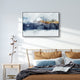 Wall Art 70cmx100cm Abstract Sunlight Mountains Black Frame Canvas – view 3