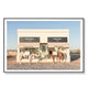 Wall Art 70cmx100cm Horses Fashion Black Frame Canvas