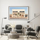 Wall Art 70cmx100cm Horses Fashion Black Frame Canvas – view 2