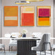 Wall Art 50cmx70cm Colourful 3 Sets By Mark Rothko Black Frame Canvas – view 3