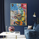 Wall Art 70cmx100cm Jazz Gold Frame Canvas – view 2