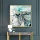 Wall Art 60cmx60cm Marbled Green 2 Sets Gold Frame Canvas – view 4