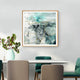 Wall Art 70cmx70cm Marbled Green 2 Sets Gold Frame Canvas – view 4