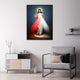 Wall Art 60cmx90cm Jesus Divine Mercy I Trust In You Black Frame Canvas – view 2