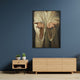 Wall Art 50cmx70cm Jesus Nail Hand Black Frame Canvas – view 3