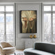 Wall Art 60cmx90cm Jesus Nail Hand Black Frame Canvas – view 2