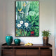 Wall Art 70cmx100cm Tropical plants Black Frame Canvas – view 2