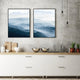 Wall Art 50cmx70cm Blue mountains 2 Sets Black  Frame Canvas – view 3