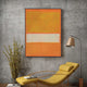 Wall Art 50cmx70cm Yellow By Mark Rothko Black Frame Canvas – view 2