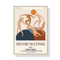 Wall Art 60cmx90cm Dancing by Henri Matisse Wood Frame Canvas