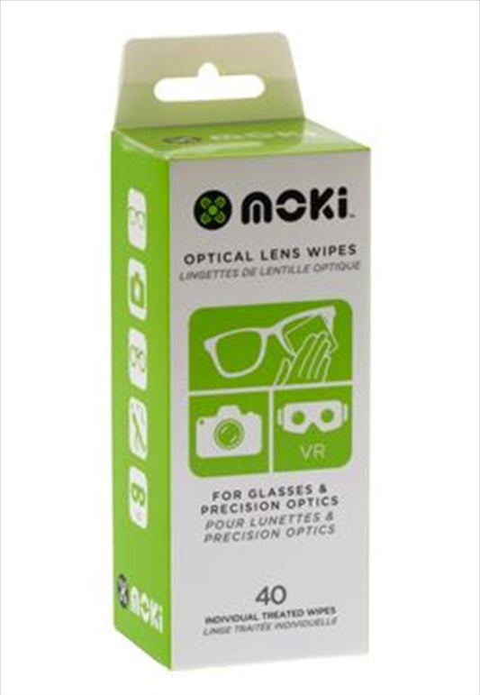 Moki Optical Lens Wipes - 40 Pack - Auzzistore