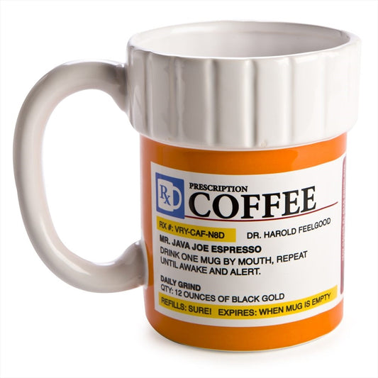 Prescription Coffee Mug: High-quality ceramic