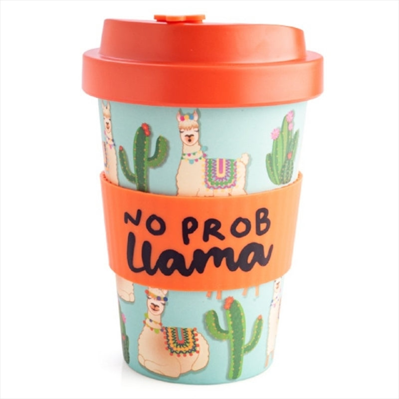 Llama Bamboo Cup : 100% natural bamboo