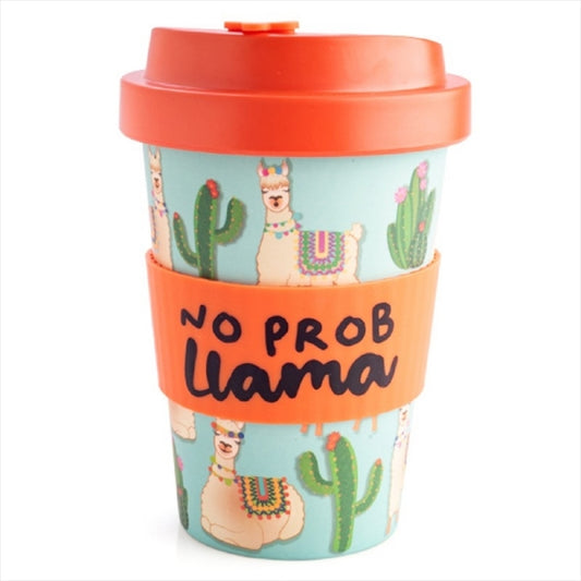 Llama Bamboo Cup : 100% natural bamboo