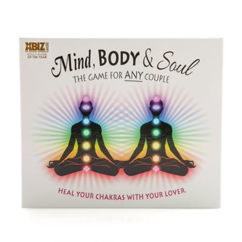 Mind Body & Soul Chakra Game - Sensual Board Game for Couples, 240 Healing Questions