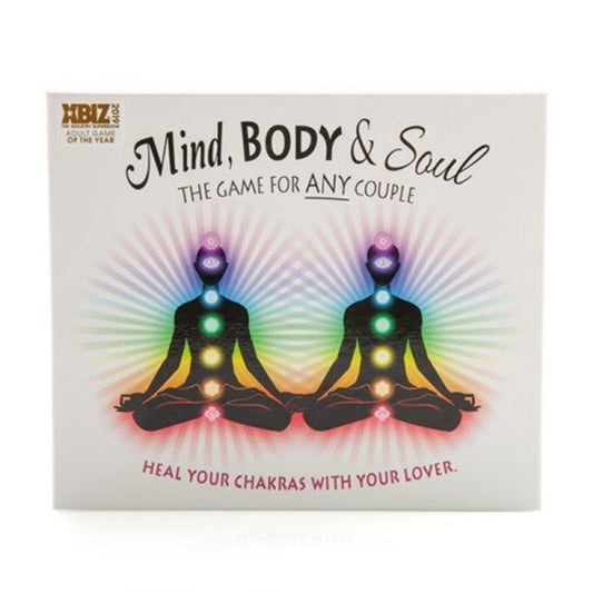 Mind Body & Soul Chakra Game - Sensual Board Game for Couples, 240 Healing Questions