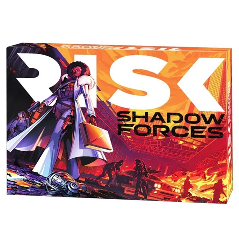 Risk Shadow Forces Board Game - Strategic Warfare, 2-6 Players, Ages 10+