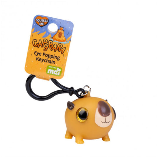Eye Popping Keyring Capybara - Auzzistore
