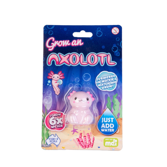 Grow Axolotl is a fun, squishy toy