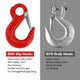 2X 6mm Hammerlock+ Eye Sling Hook Safety Chain Caravan Trailer connecting Extend – view 5