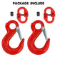2X 6mm Hammerlock+ Eye Sling Hook Safety Chain Caravan Trailer connecting Extend – view 10