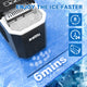 X-BULL Ice Maker Machine Commercial Portable  Ice Cube 2.2L Home Bar Benchtop Black – view 3