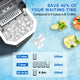 X-BULL Ice Maker Machine Commercial Portable  Ice Cube 2.2L Home Bar Benchtop Black – view 5