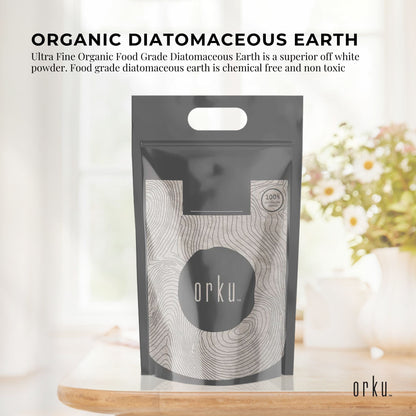 10Kg Organic Food Grade Diatomaceous Earth Powder - Fresh Water Fossil Shell Flour, FDA Approved, Australia Origin