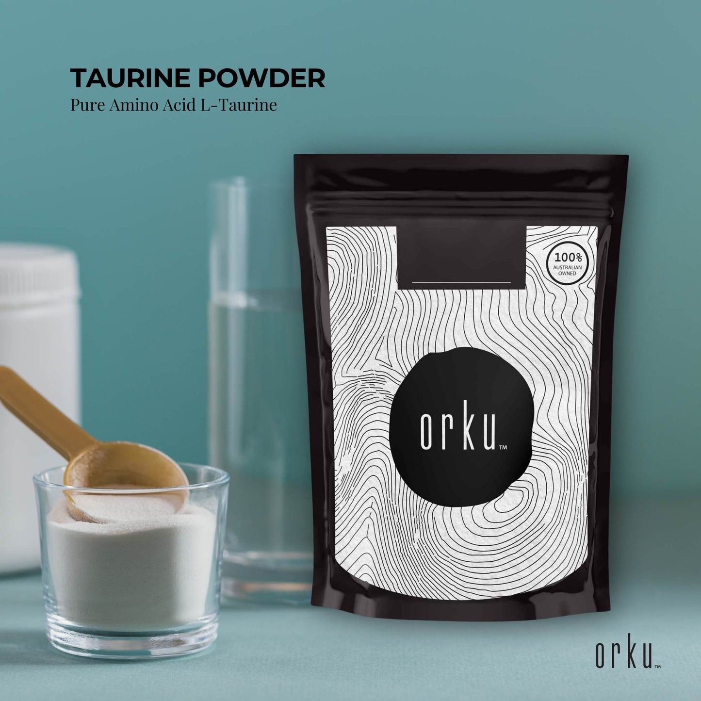 100g Taurine Powder - Pharmaceutical & Food Grade, Australian Certified Supplement