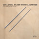 Colloidal Silver Wire Electrodes 7" 18 Gauge 99.99% Pure Soft Temper Rods for Generators – view 2