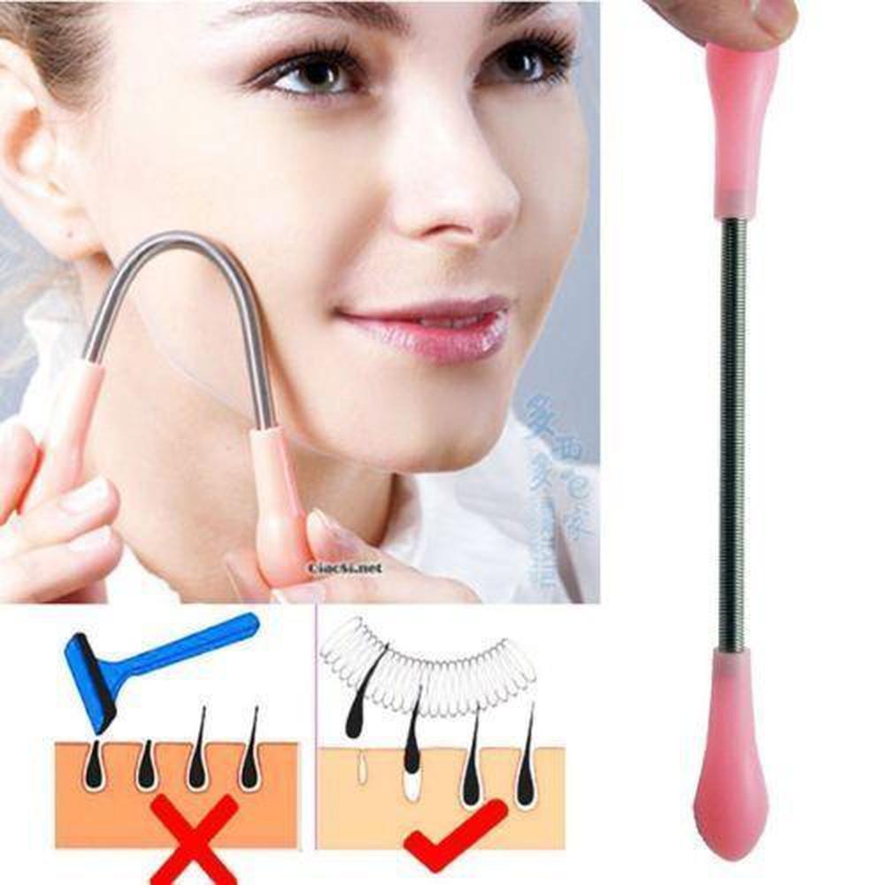 Facial Hair Threader Stick for Women - Safe, Natural Hair Removal for Face (Forehead, Cheeks, Lip, Chin)
