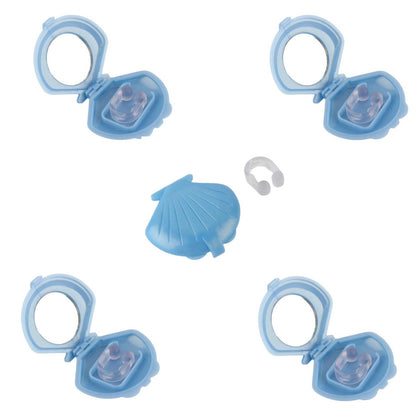 Snoring Aid Device - Silicone Nose Clips with Protective Case, 5 Pack, V238-SUPDZ-16803114054