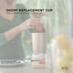 For Nutribullet Small Short Little 18 Oz Cup - For 600W + 900W Model Replacement – view 2