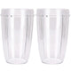 2x For Nutribullet Colossal Big Large Tall Cup 32 Oz - Nutri 600 and 900 Models