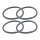 4x For Nutribullet Grey Gasket Seal Ring - For New 600W 1200W 900W Models