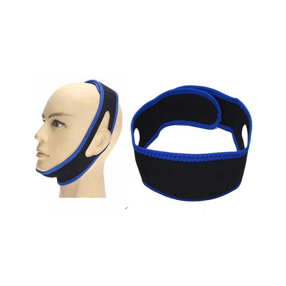 Anti Snoring Solution Adjustable Neoprene Chin Strap - Lightweight, Fully Adjustable, 40-65cm