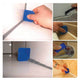 12 Piece Durable Plastic Sealant Tool Set - Silicone Finishing, Grout Scraper, Caulk Remover – view 3