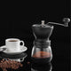 Coffee Bean Grinder - Manual Hand Stainless Ceramic Burr Core Glass Jar Nut Mill – view 8