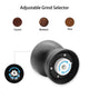 Coffee Bean Grinder - Manual Hand Stainless Ceramic Burr Core Glass Jar Nut Mill – view 9
