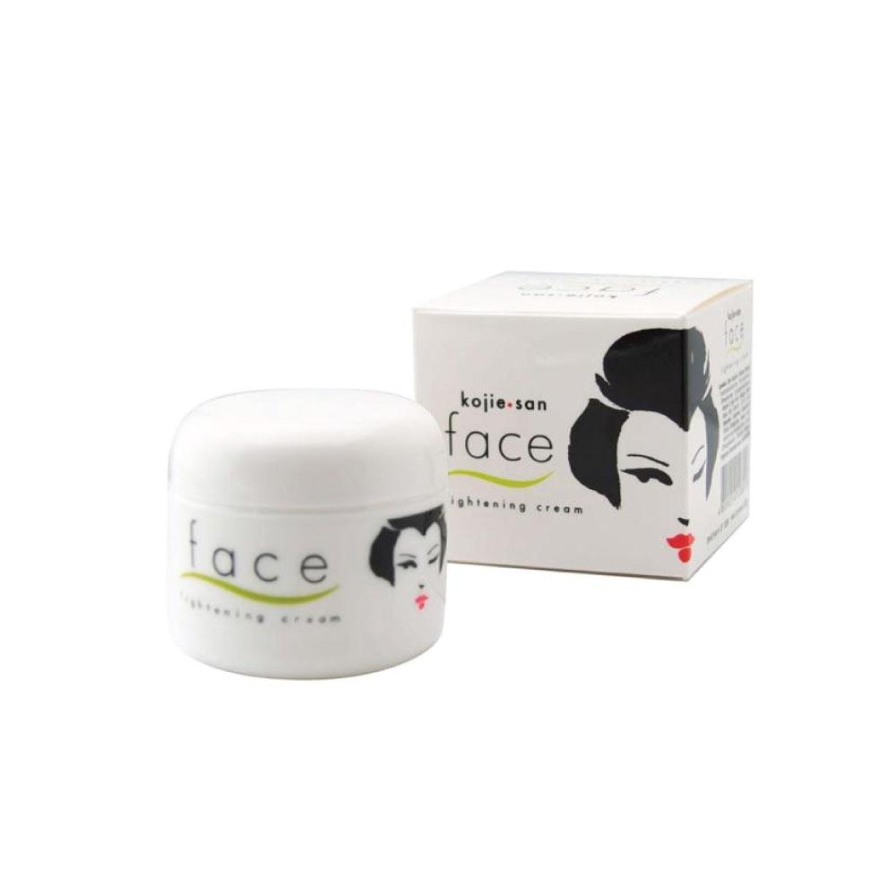 Kojie San Face Lightening Cream 30g - Kojic Acid, Reduces Dark Spots, Paraben-Free