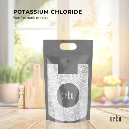 20kg Pure Potassium Chloride KCL E508 Food Grade Powder - Resealable Tub, Nutrient Supplement
