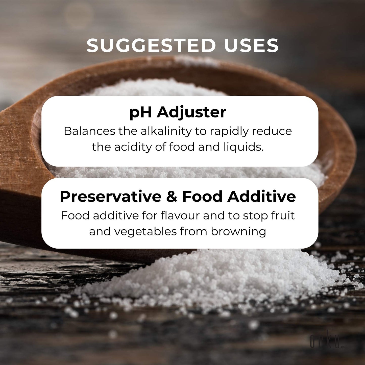 Himalayan Salt Collective Sodium Citrate Powder 20Kg - Food Grade, GMO Free, Resealable Bags