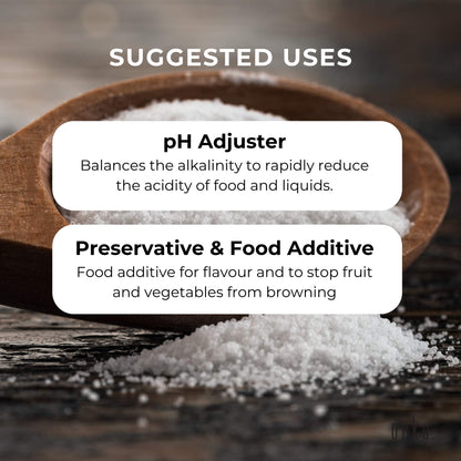 Himalayan Salt Collective Sodium Citrate Powder 20Kg - Food Grade, GMO Free, Resealable Bags