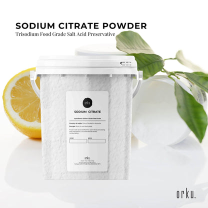 Himalayan Salt Collective 1.3Kg Sodium Citrate Powder - Food Grade, GMO Free, Trisodium Salt, Preservative