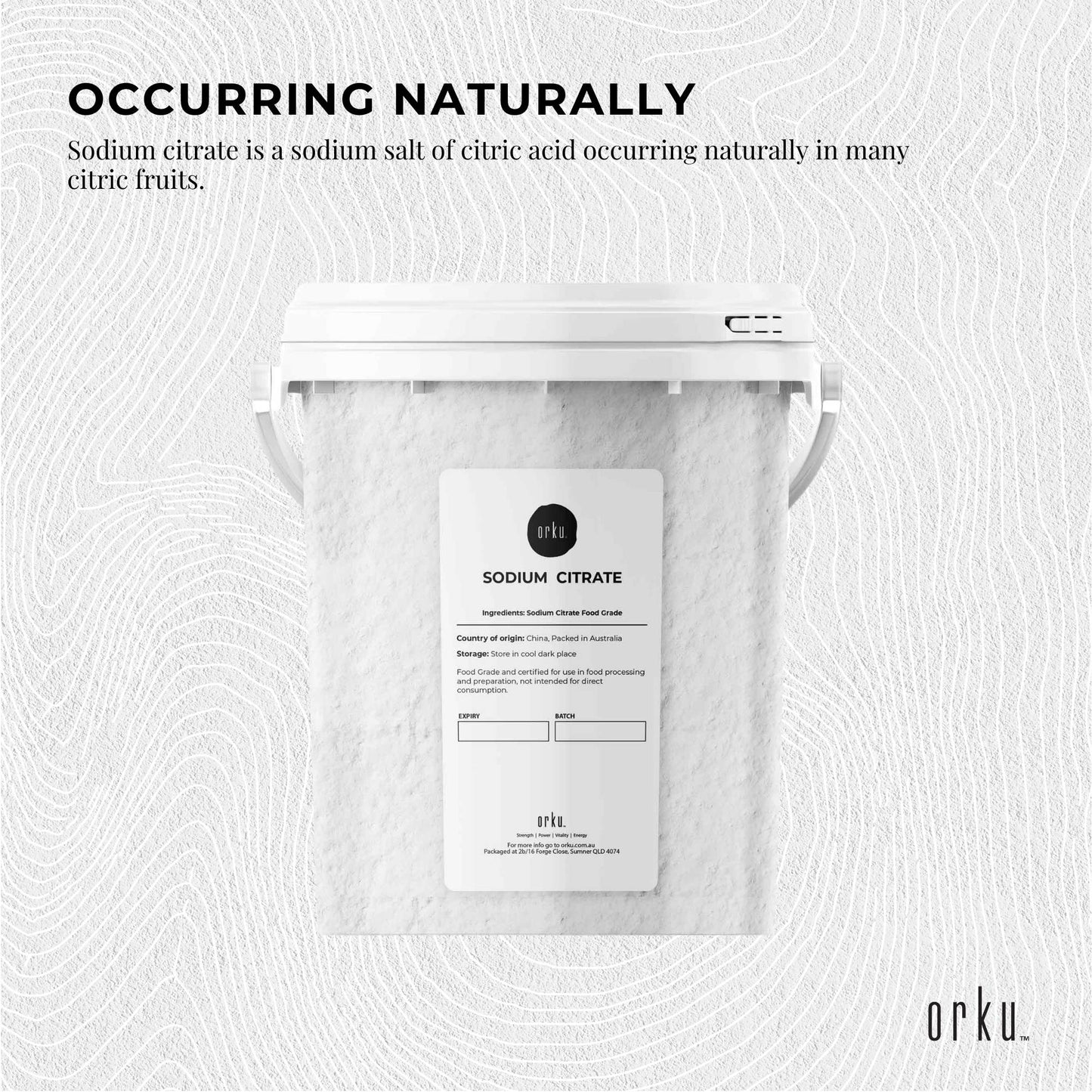 Himalayan Salt Collective 1.3Kg Sodium Citrate Powder - Food Grade, GMO Free, Trisodium Salt, Preservative